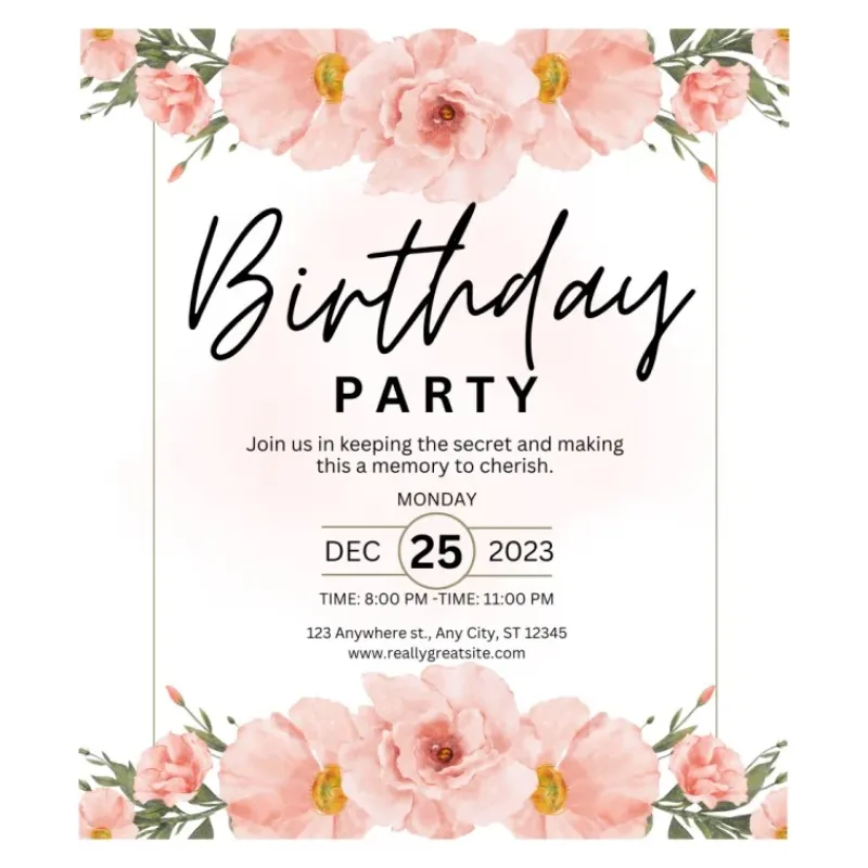 Birthday Invitations